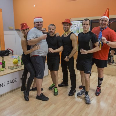 Vánočně silvestrovský workout s Hankou a Danem